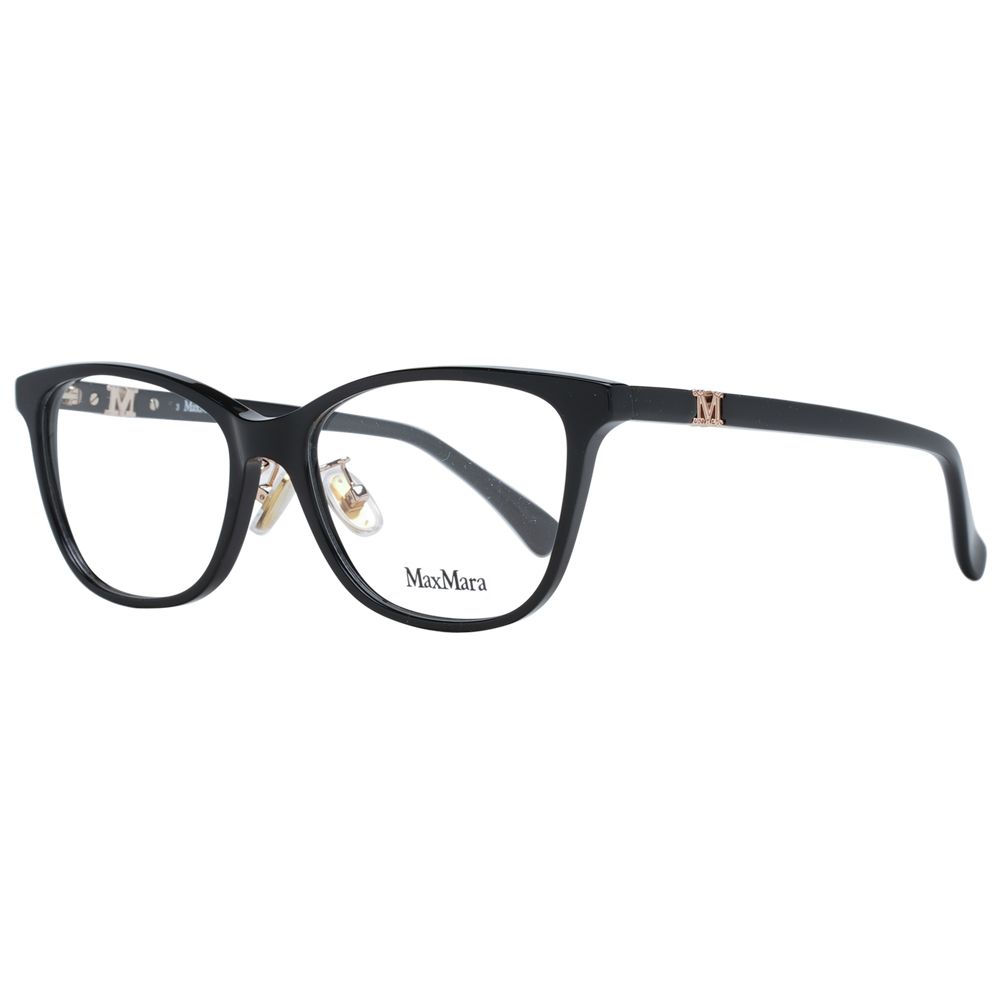 Max Mara Black Plastic Glasses (Frames) - ClickThatClicks 