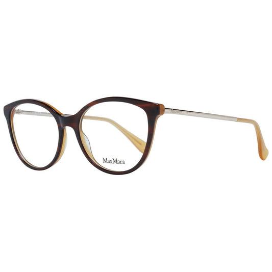 Max Mara Brown Metal & Plastic Glasses (Frames) - ClickThatClicks 