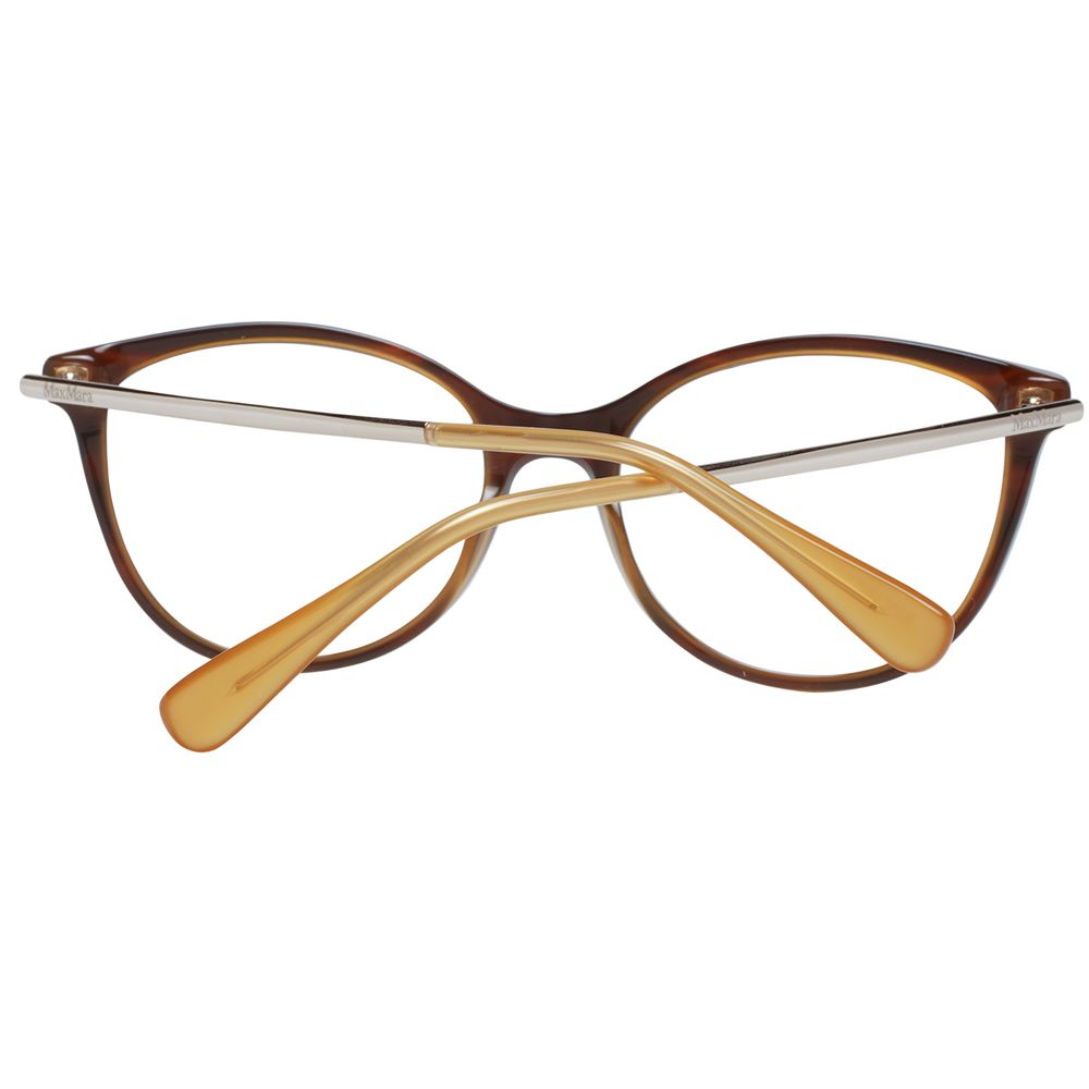 Max Mara Brown Metal & Plastic Glasses (Frames) - ClickThatClicks 