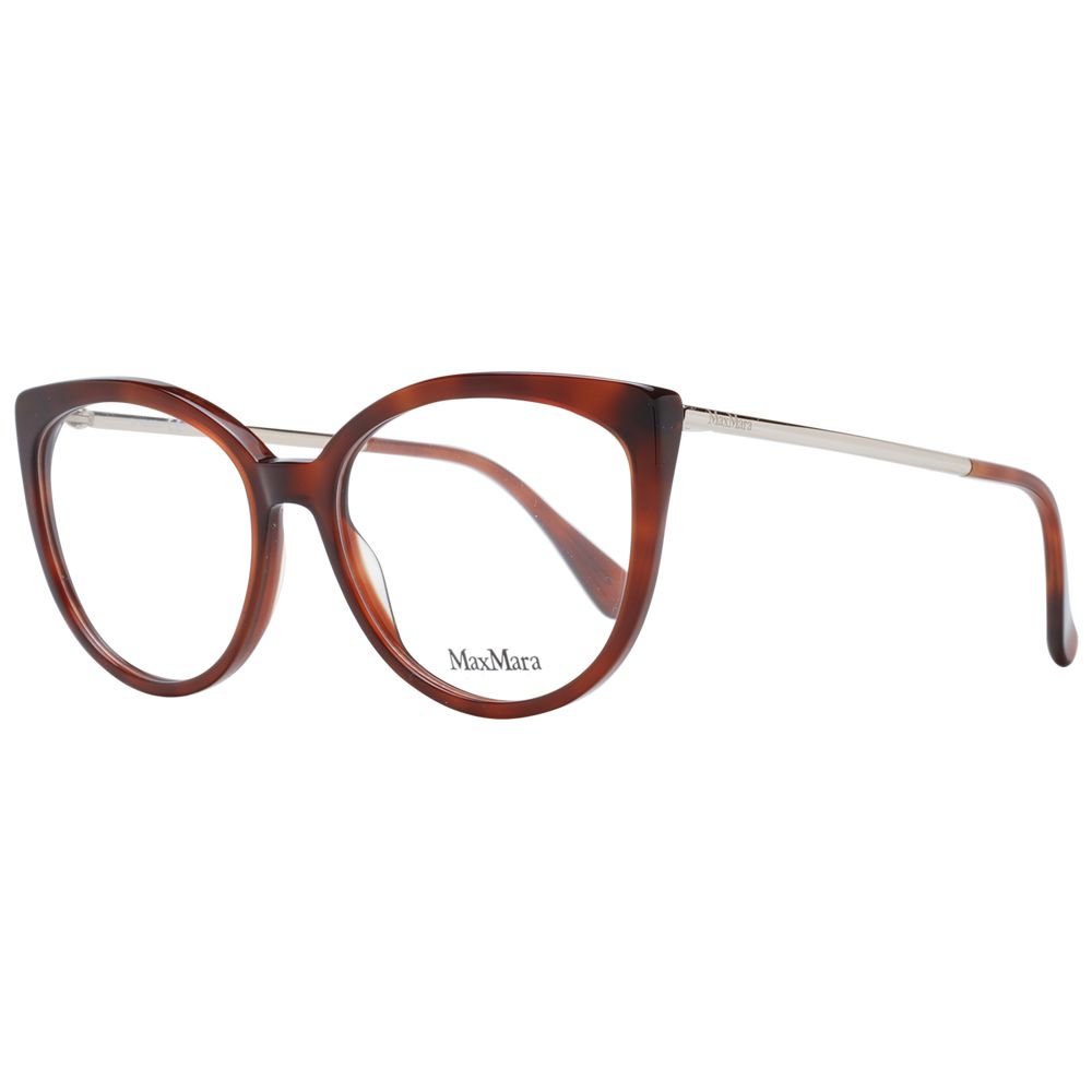 Max Mara Brown Plastic Glasses (Frames) - ClickThatClicks 