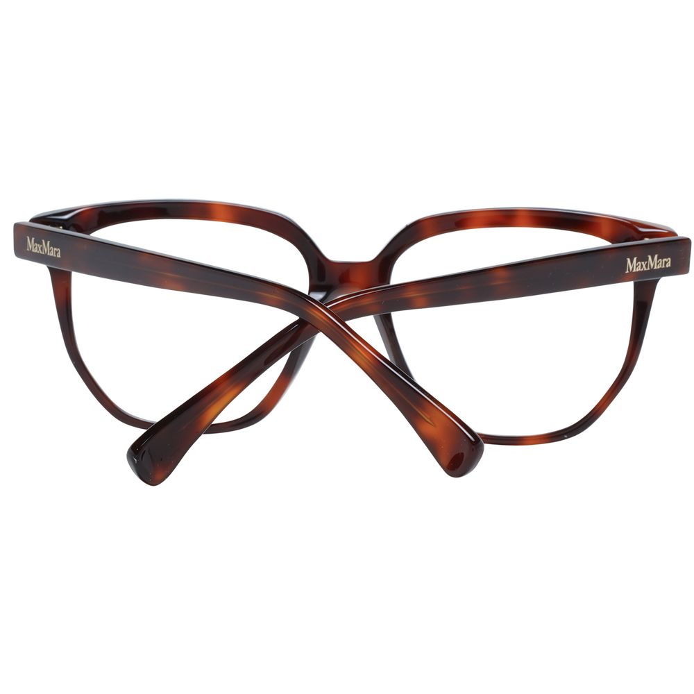 Max Mara Brown Plastic Glasses (Frames) - ClickThatClicks 