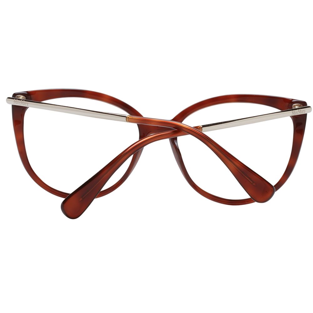 Max Mara Brown Plastic Glasses (Frames) - ClickThatClicks 