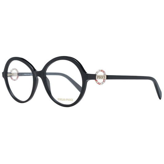 Emilio Pucci Black Plastic Glasses (Frames) - ClickThatClicks 