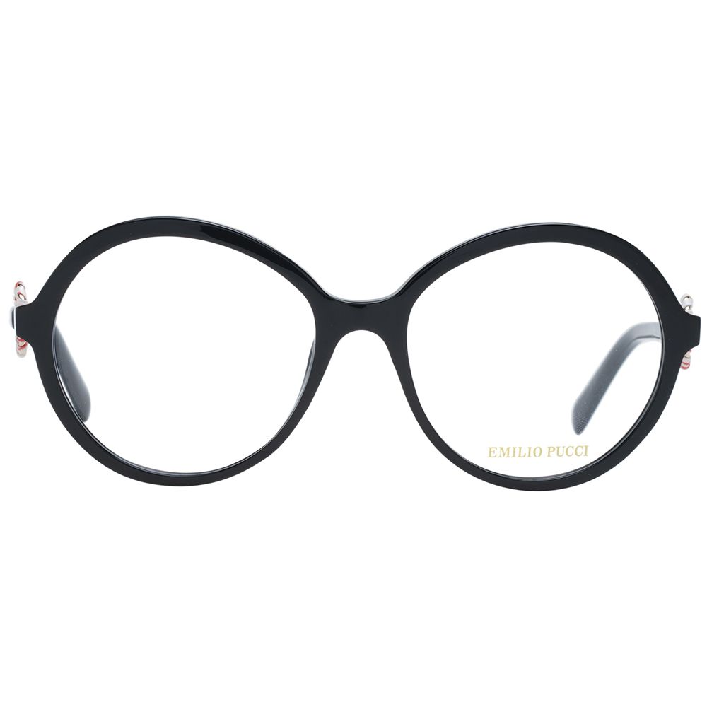 Emilio Pucci Black Plastic Glasses (Frames) - ClickThatClicks 