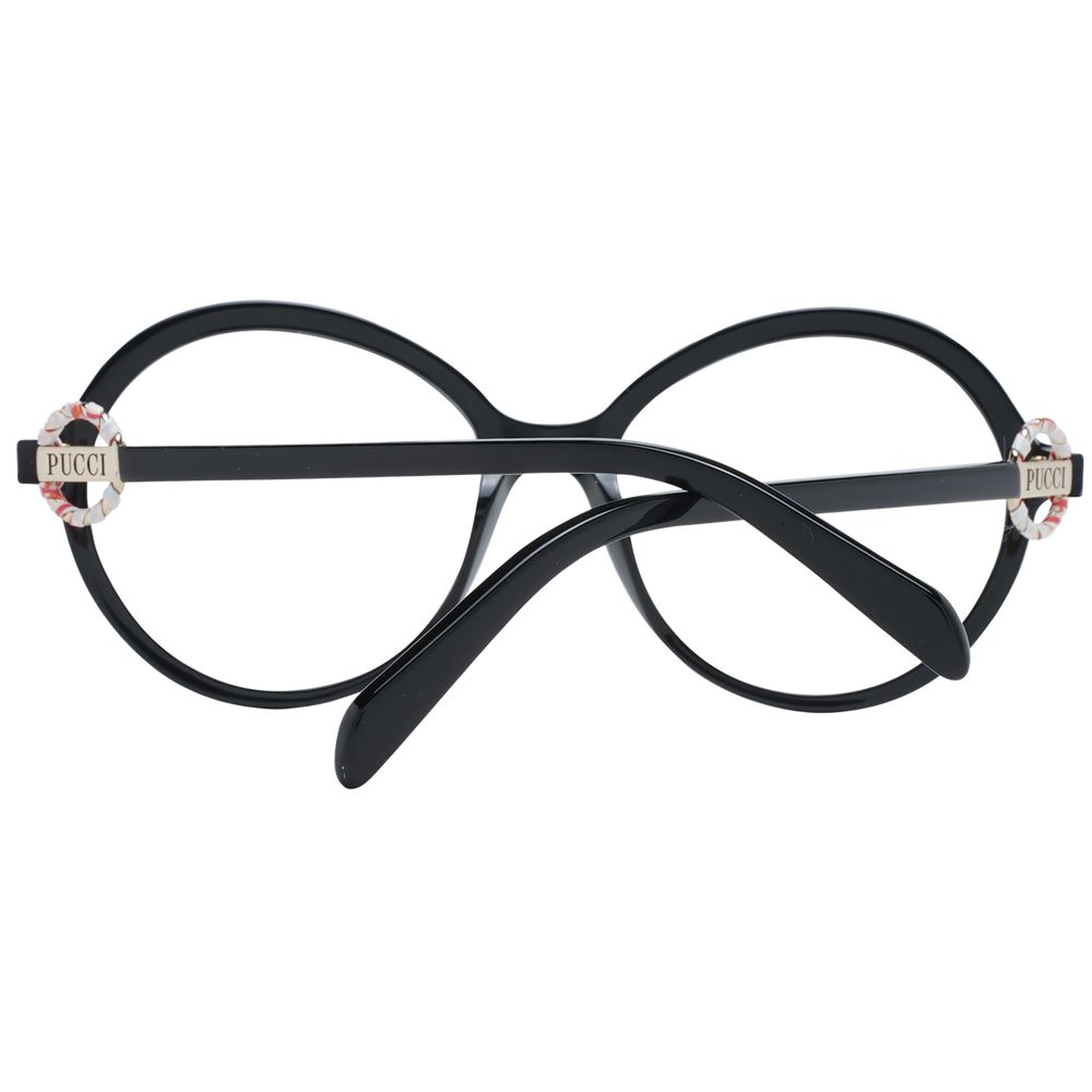 Emilio Pucci Black Plastic Glasses (Frames) - ClickThatClicks 