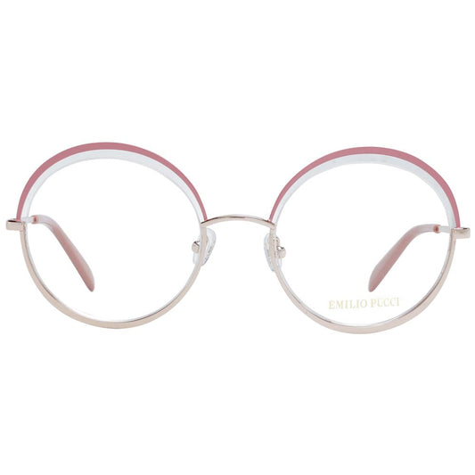 Emilio Pucci Pink Metal Glasses (Frames) - ClickThatClicks 