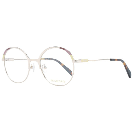 Emilio Pucci Gold Metal Glasses (Frames) - ClickThatClicks 