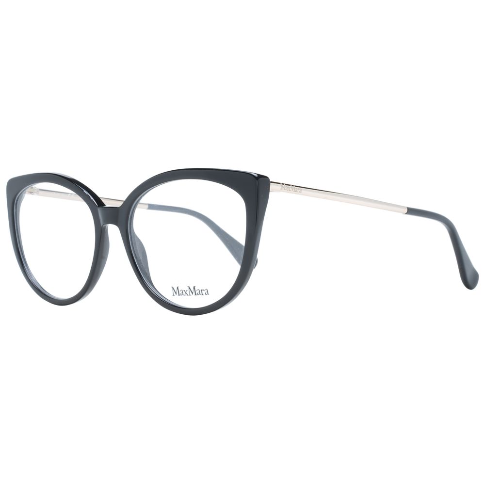Max Mara Black Plastic Glasses (Frames) - ClickThatClicks 