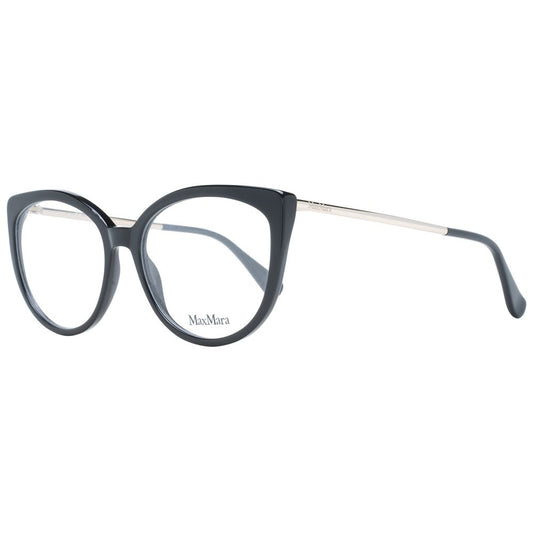 Max Mara Black Plastic Glasses (Frames) - ClickThatClicks 