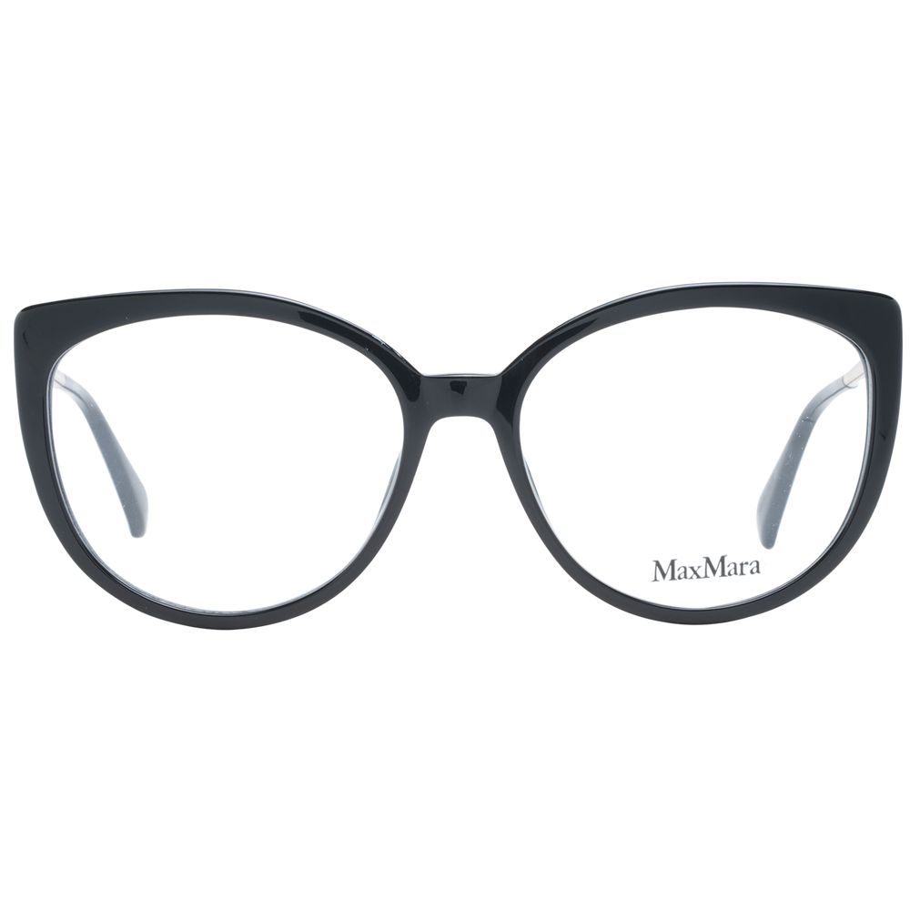 Max Mara Black Plastic Glasses (Frames) - ClickThatClicks 