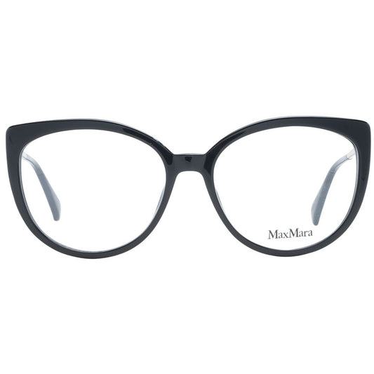Max Mara Black Plastic Glasses (Frames) - ClickThatClicks 