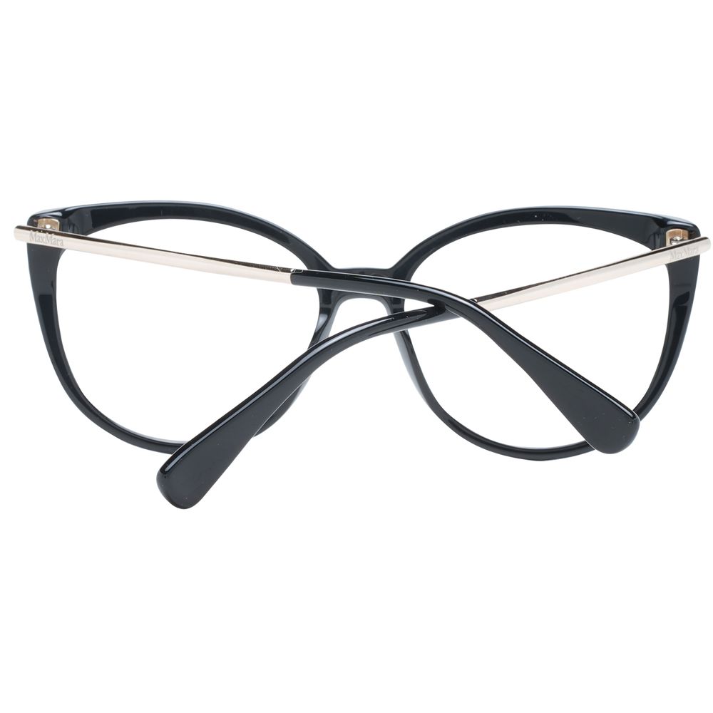 Max Mara Black Plastic Glasses (Frames) - ClickThatClicks 
