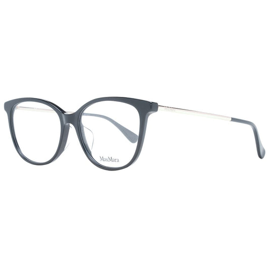 Max Mara Black Plastic Glasses (Frames) - ClickThatClicks 