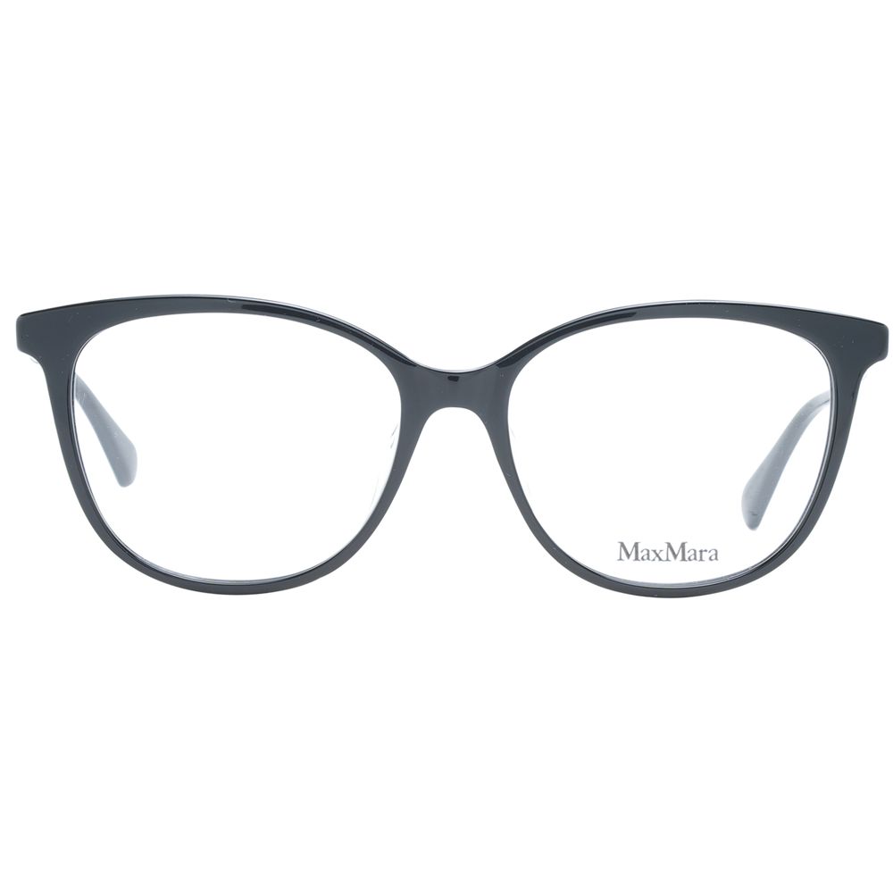 Max Mara Black Plastic Glasses (Frames) - ClickThatClicks 
