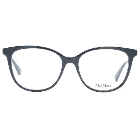 Max Mara Black Plastic Glasses (Frames) - ClickThatClicks 
