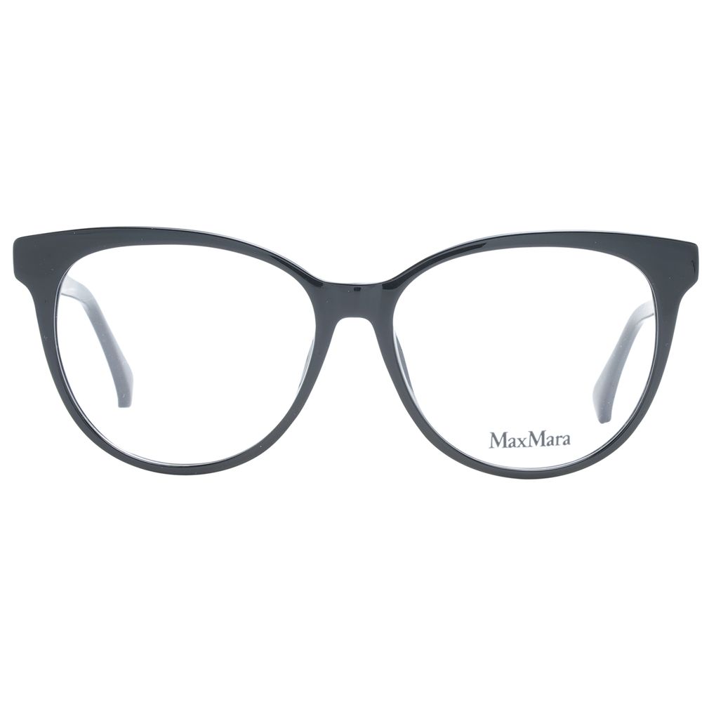Max Mara Black Plastic Glasses (Frames) - ClickThatClicks 