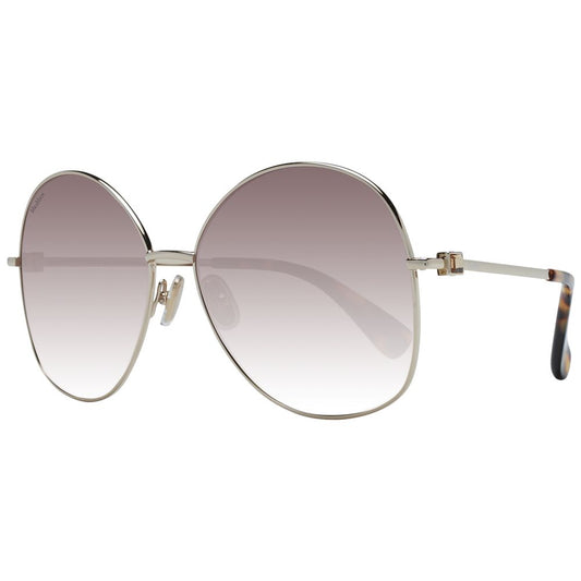 Max Mara Gold Metal Sunglasses - ClickThatClicks 