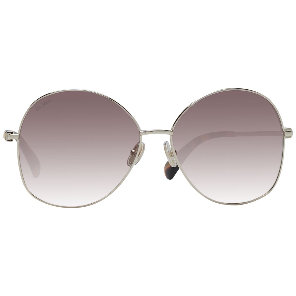 Max Mara Gold Metal Sunglasses - ClickThatClicks 