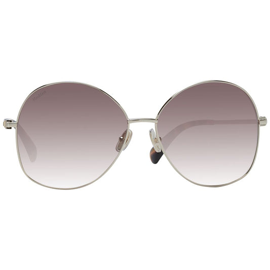 Max Mara Gold Metal Sunglasses - ClickThatClicks 