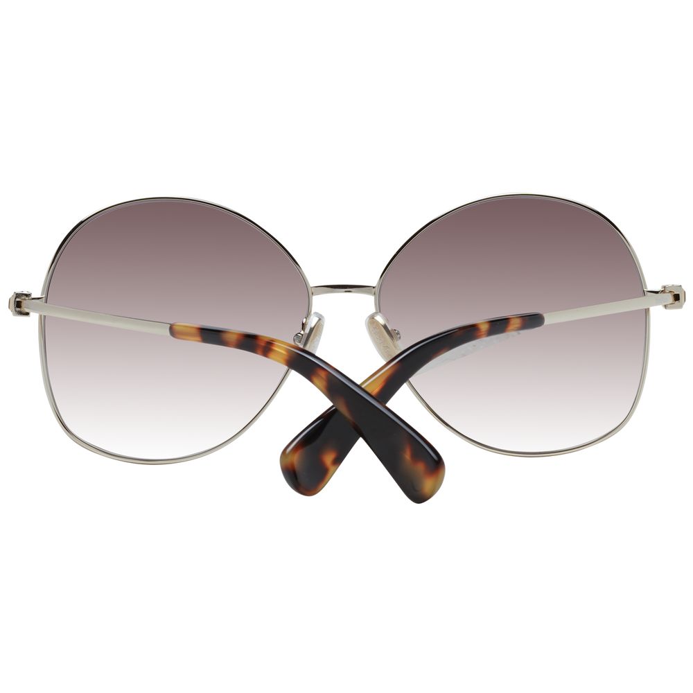 Max Mara Gold Metal Sunglasses - ClickThatClicks 