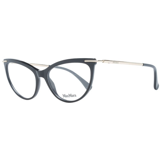 Max Mara Black Plastic Glasses (Frames) - ClickThatClicks 