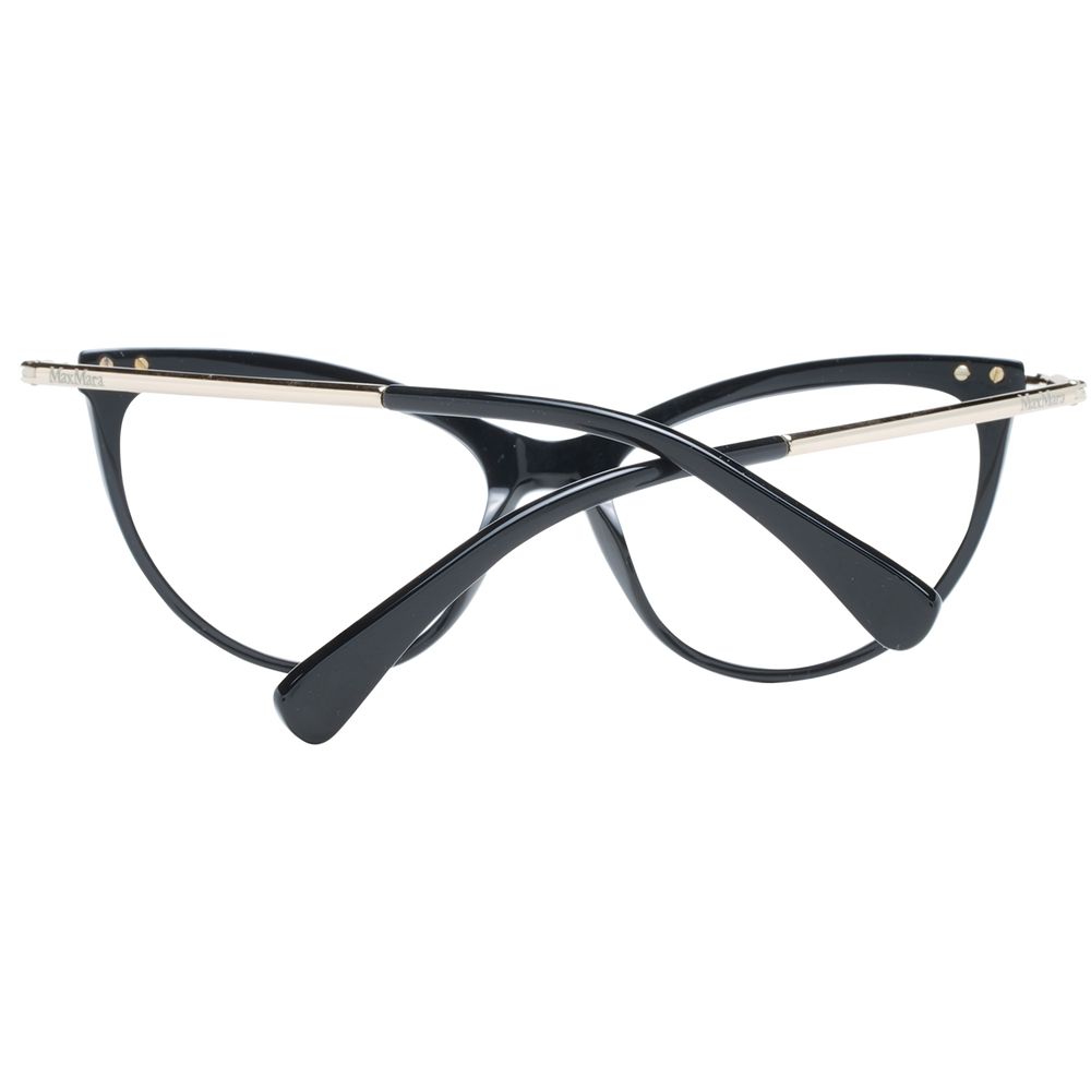 Max Mara Black Plastic Glasses (Frames) - ClickThatClicks 