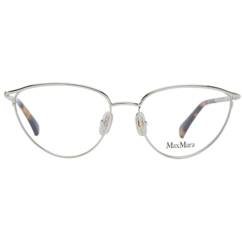 Max Mara Gold Metal Glasses (Frames) - ClickThatClicks 