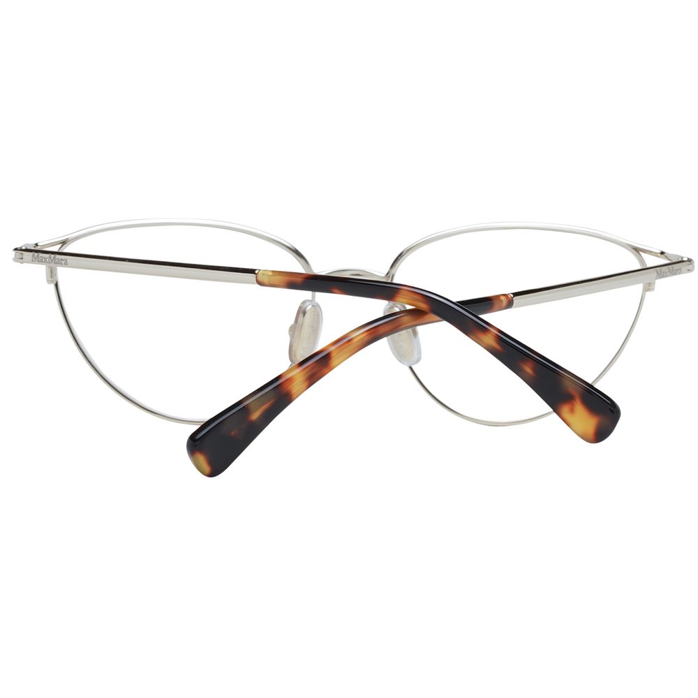 Max Mara Gold Metal Glasses (Frames) - ClickThatClicks 