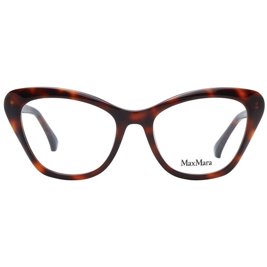 Max Mara Brown Plastic Glasses (Frames) - ClickThatClicks 