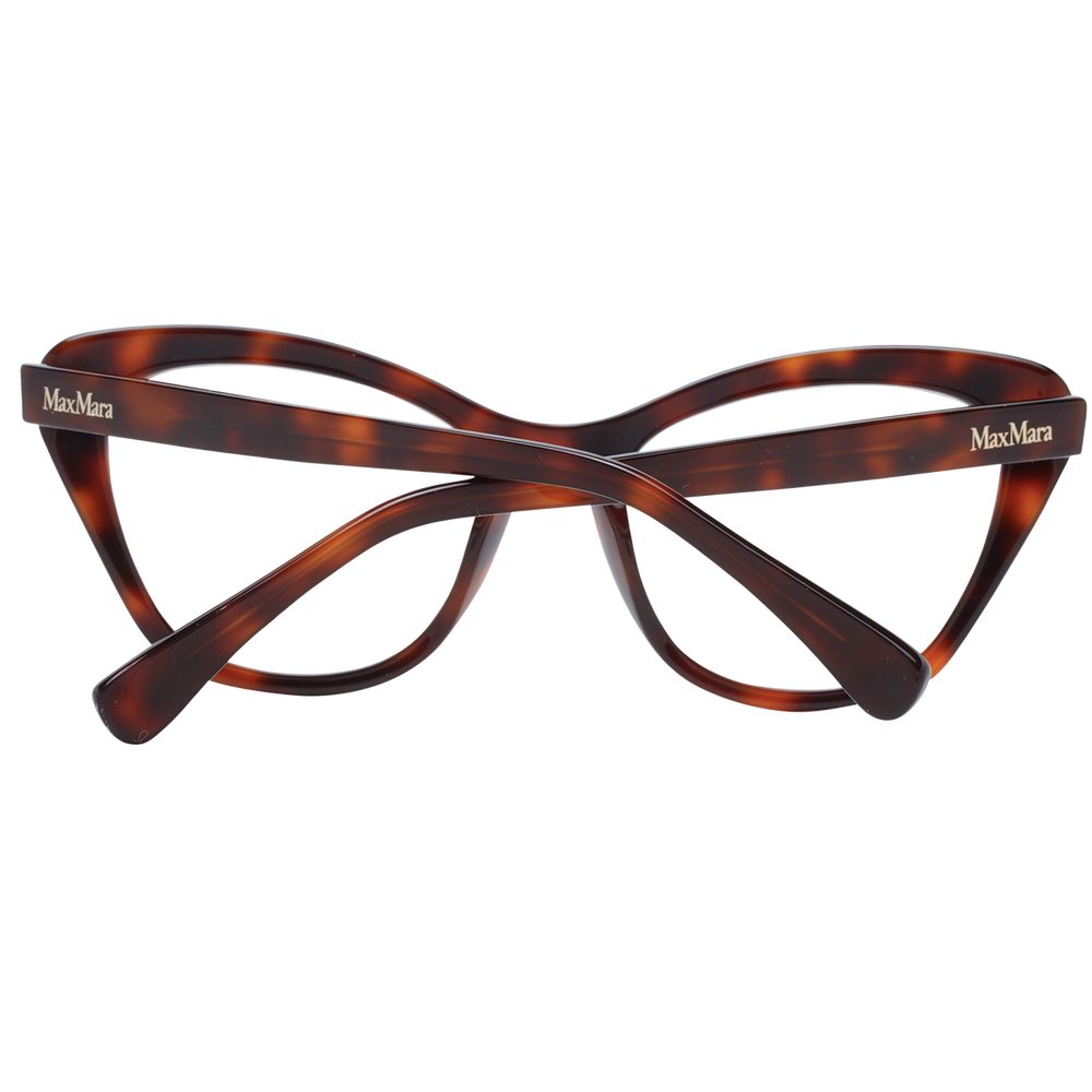 Max Mara Brown Plastic Glasses (Frames) - ClickThatClicks 