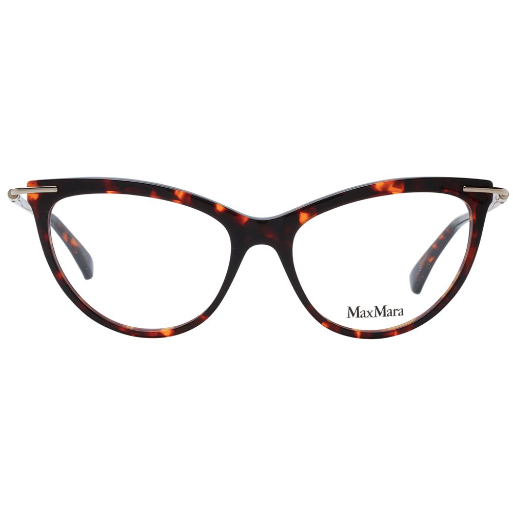 Max Mara Brown Plastic Glasses (Frames) - ClickThatClicks 