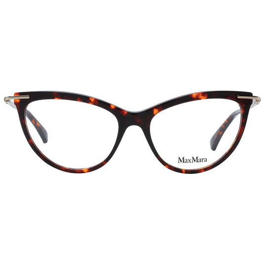 Max Mara Brown Plastic Glasses (Frames) - ClickThatClicks 