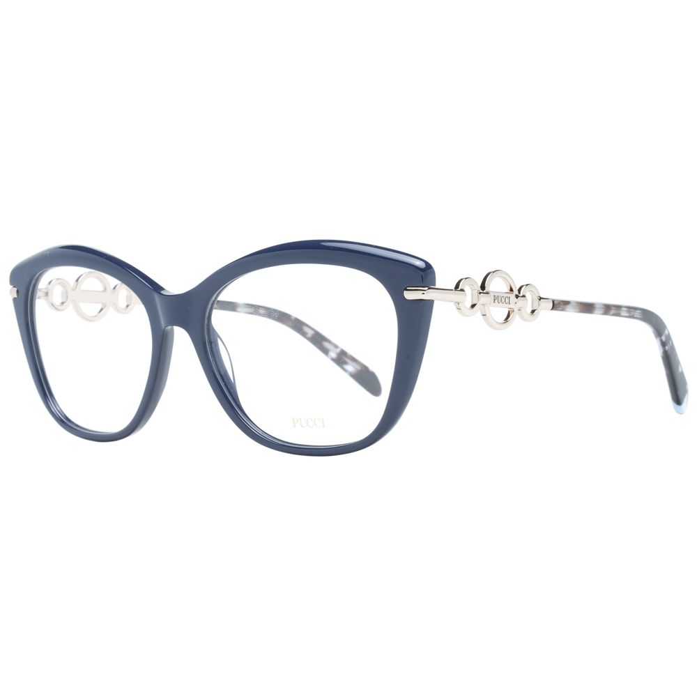 Emilio Pucci Blue Plastic Glasses (Frames) - ClickThatClicks 