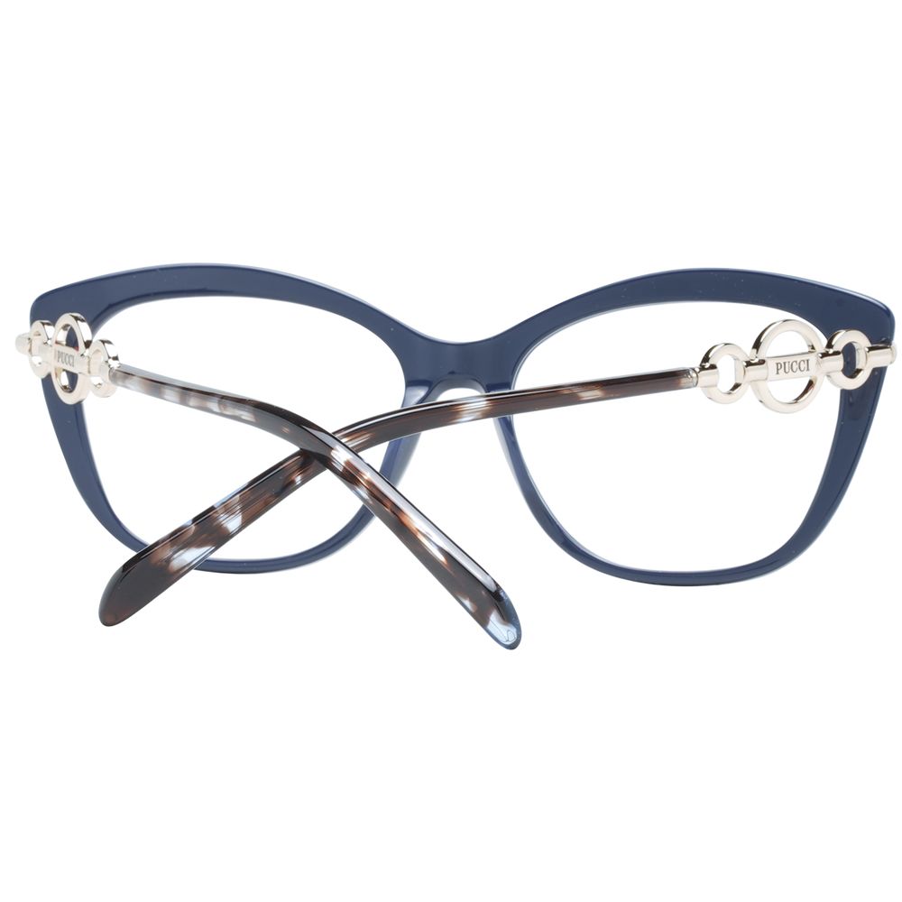 Emilio Pucci Blue Plastic Glasses (Frames) - ClickThatClicks 
