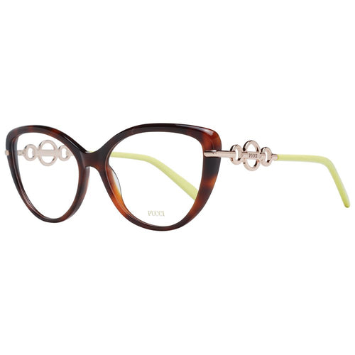 Emilio Pucci Brown Plastic Glasses (Frames) - ClickThatClicks 