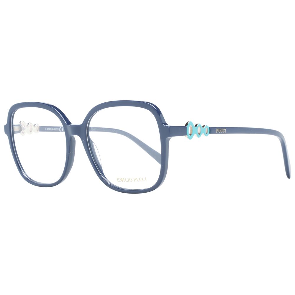 Emilio Pucci Blue Plastic Glasses (Frames) - ClickThatClicks 
