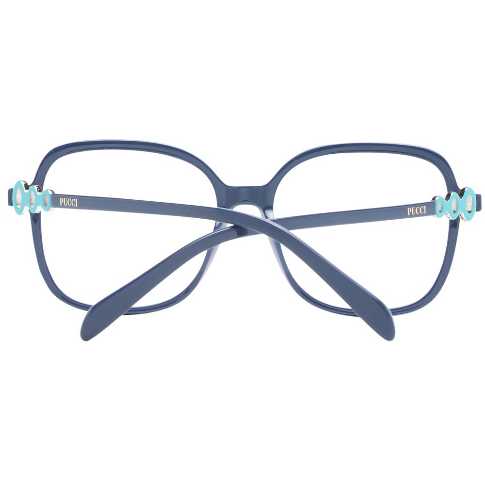 Emilio Pucci Blue Plastic Glasses (Frames) - ClickThatClicks 