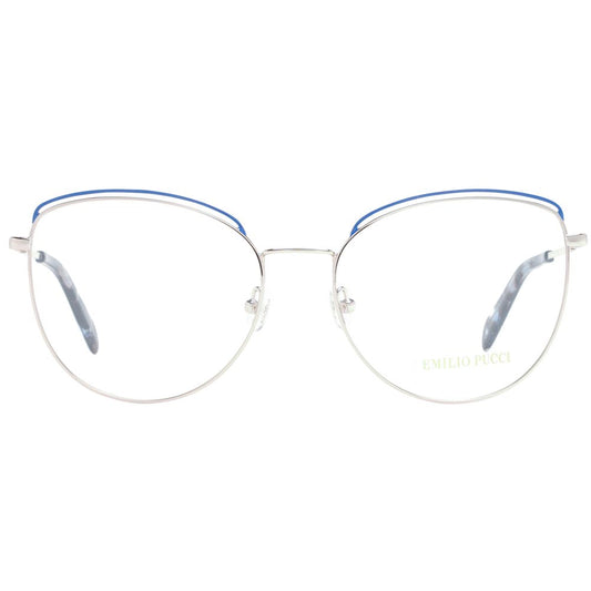 Emilio Pucci Blue Metal Glasses (Frames) - ClickThatClicks 