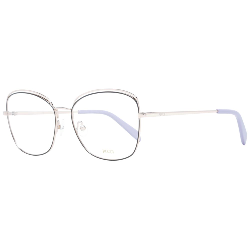 Emilio Pucci Black Metal Glasses (Frames) - ClickThatClicks 