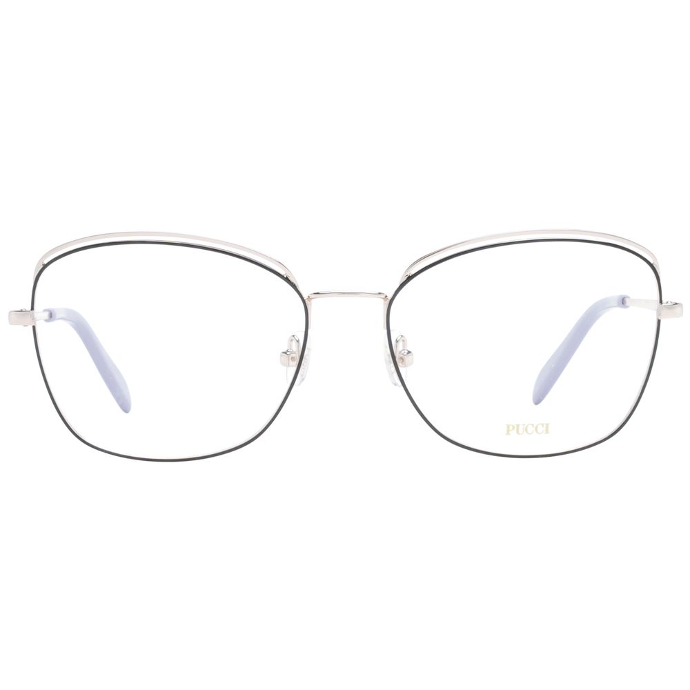 Emilio Pucci Black Metal Glasses (Frames) - ClickThatClicks 