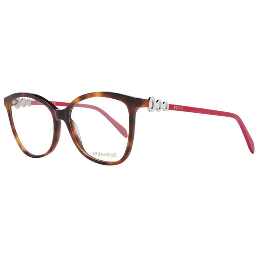 Emilio Pucci Brown Plastic Glasses (Frames) - ClickThatClicks 