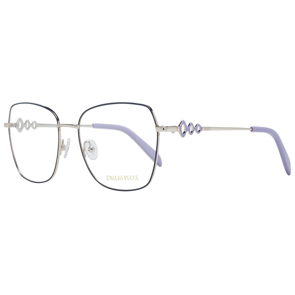 Emilio Pucci Blue Metal Glasses (Frames) - ClickThatClicks 