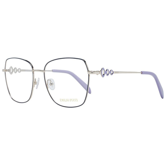 Emilio Pucci Blue Metal Glasses (Frames) - ClickThatClicks 