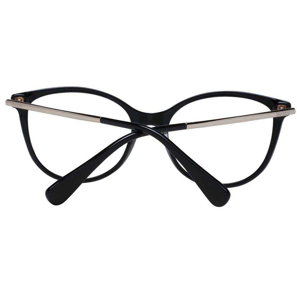Max Mara Black Plastic Glasses (Frames) - ClickThatClicks 