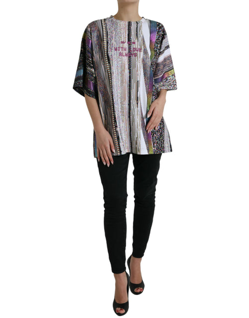 Dolce & Gabbana Multicolor With Love Always Print T-shirt - ClickThatClicks 