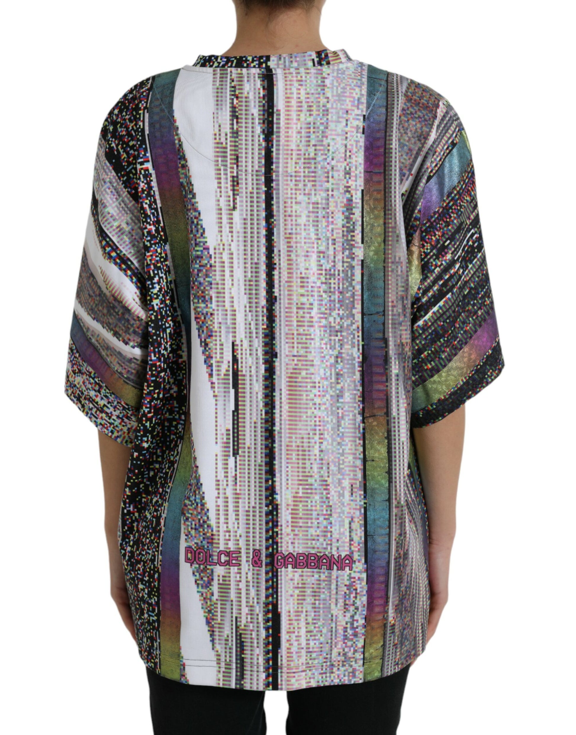 Dolce & Gabbana Multicolor With Love Always Print T-shirt - ClickThatClicks 