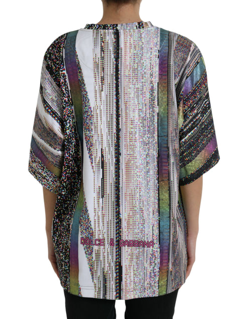 Dolce & Gabbana Multicolor With Love Always Print T-shirt - ClickThatClicks 
