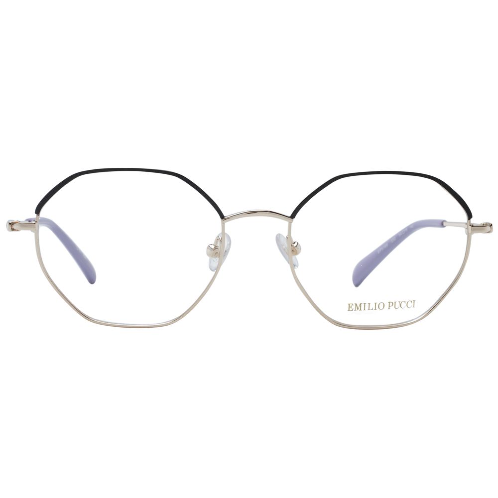 Emilio Pucci Black Metal Glasses (Frames) - ClickThatClicks 