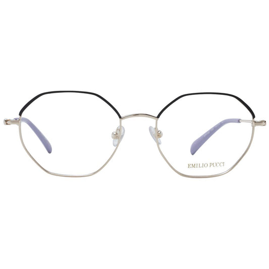 Emilio Pucci Black Metal Glasses (Frames) - ClickThatClicks 