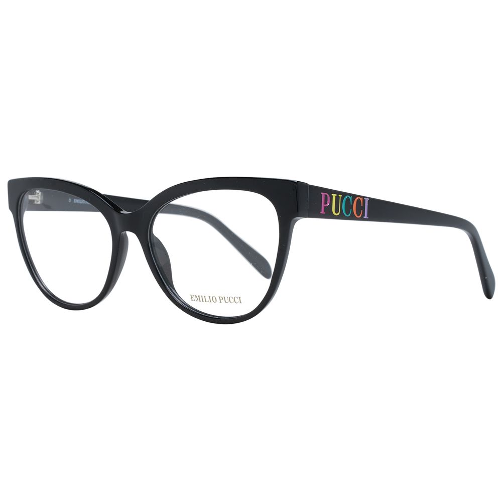 Emilio Pucci Black Plastic Glasses (Frames) - ClickThatClicks 